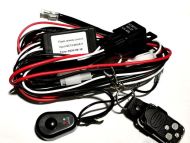 Wiring loom with remote