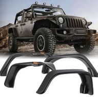 JK plastic flat fenders